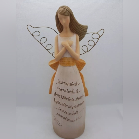 Angel Figurine with Inspirational Quote - Picture 1 of 10